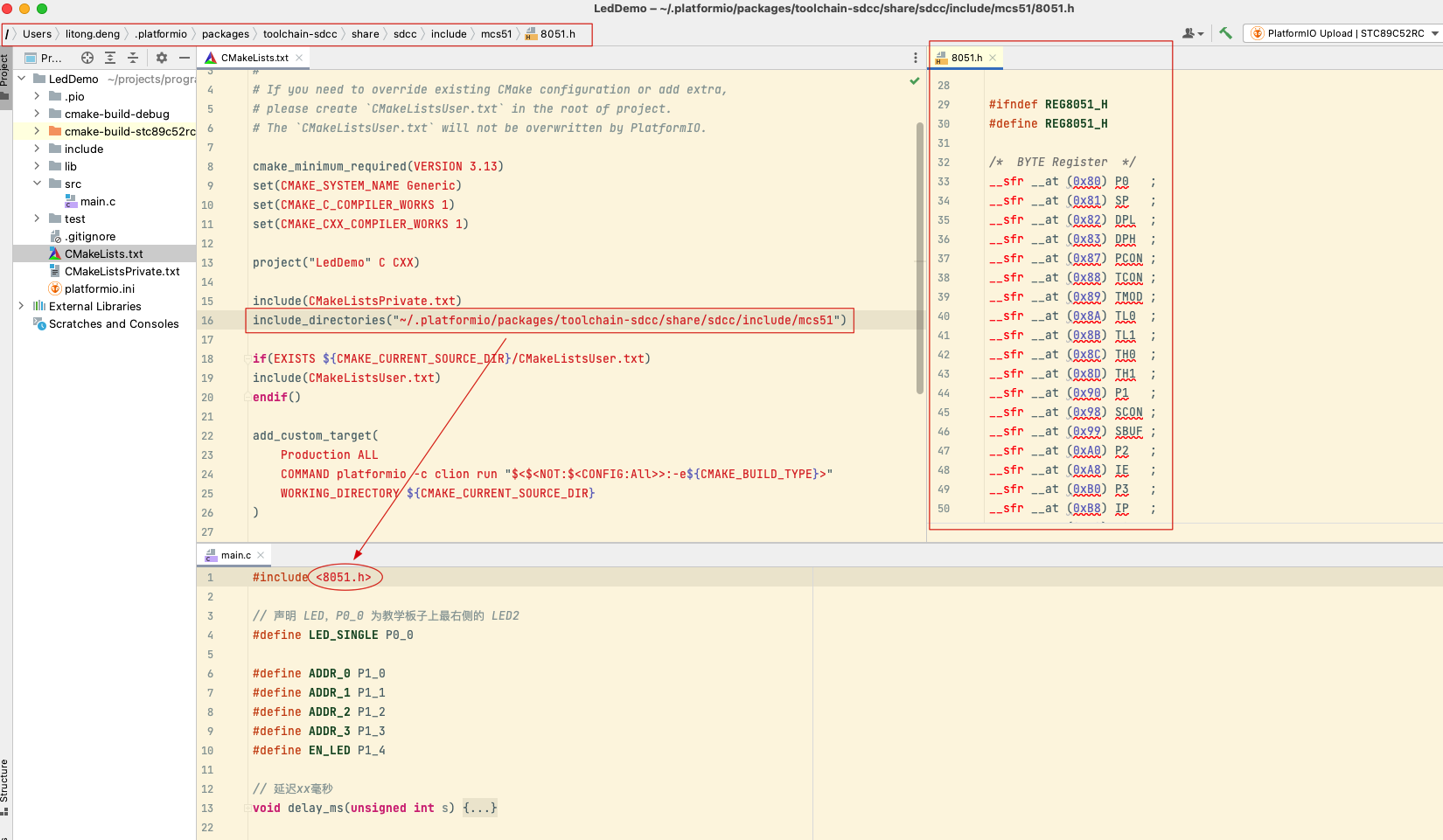Include-directories