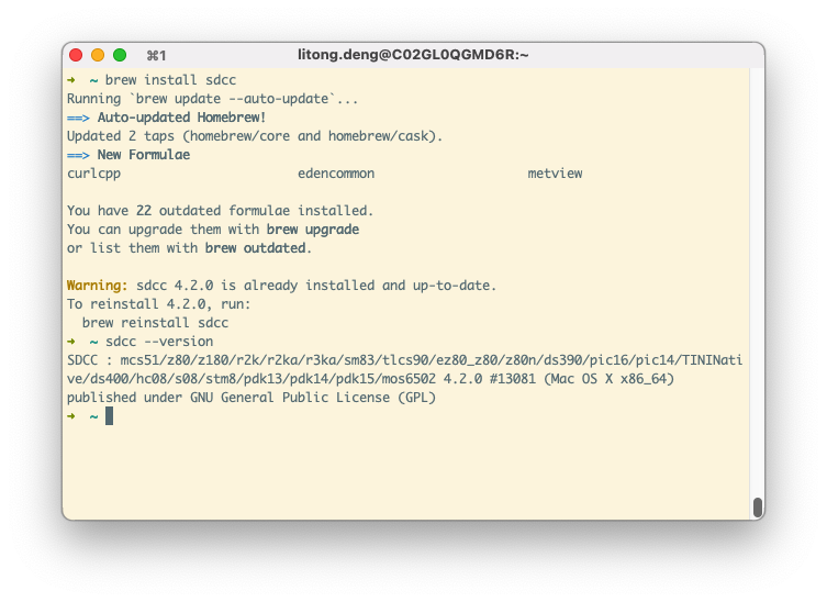 brew-install-sdcc